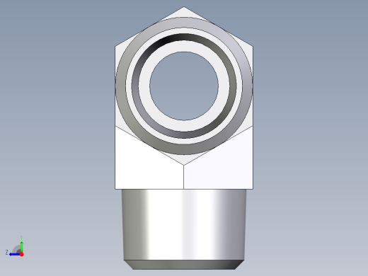卡套式工业通用硬管接头EO_Male_stud_run_tee_TE16SRCFX右视缩略图
