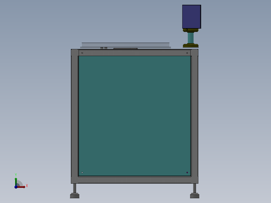 真空离心机三维==100632==30前视图