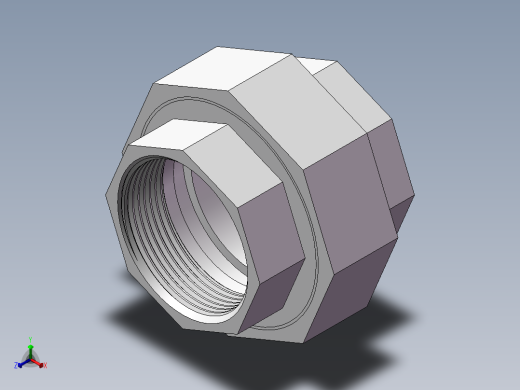 活接-等径内丝直通 DN40