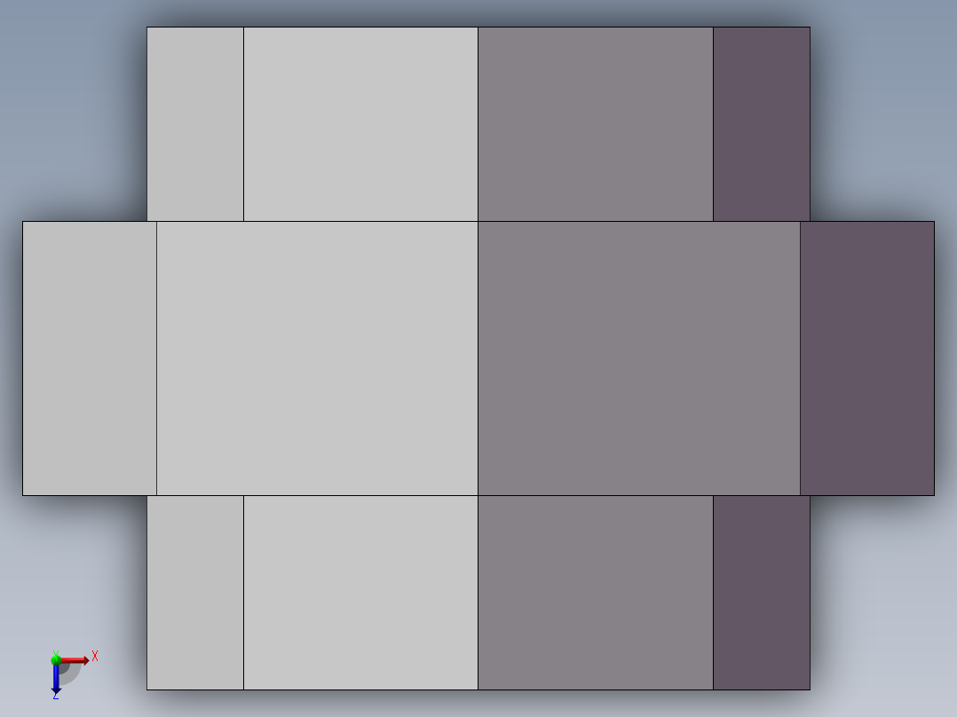 活接-等径内丝直通 DN40俯视图