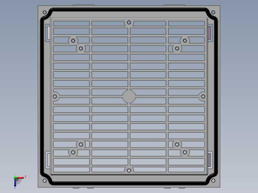 ZL-804 通风过滤网罩俯视缩略图