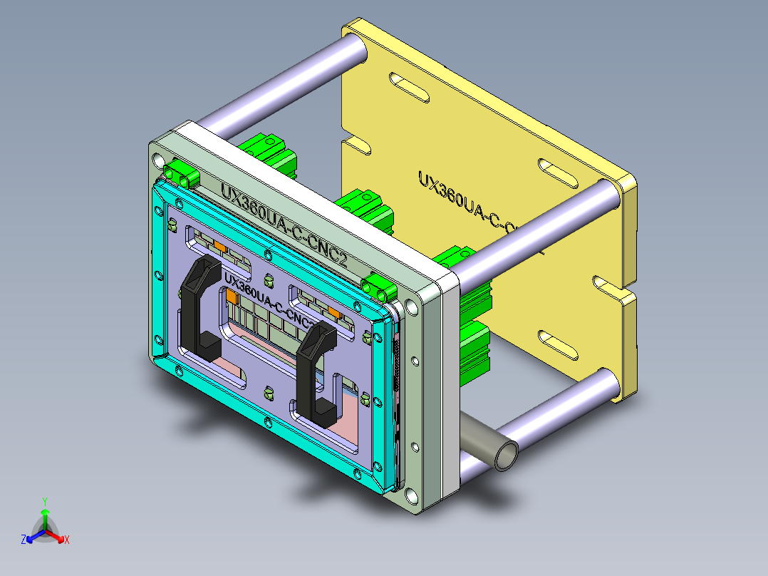 UX360UA-C-CNC2-0119正等轴测图