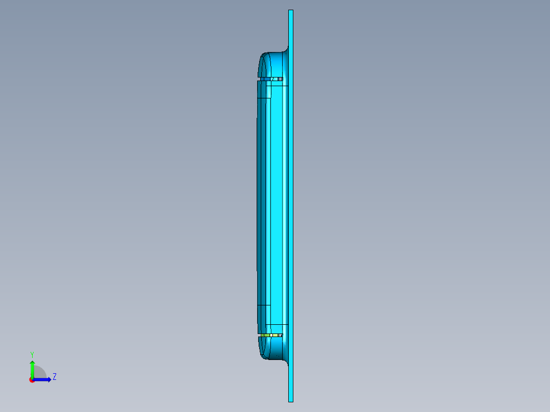 x8-笔记本CNC工装夹具三维模型cnc3左视图