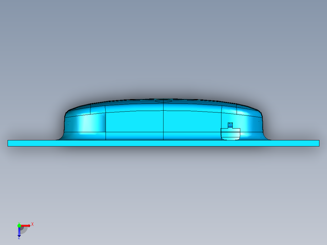x8-笔记本CNC工装夹具三维模型cnc3俯视图