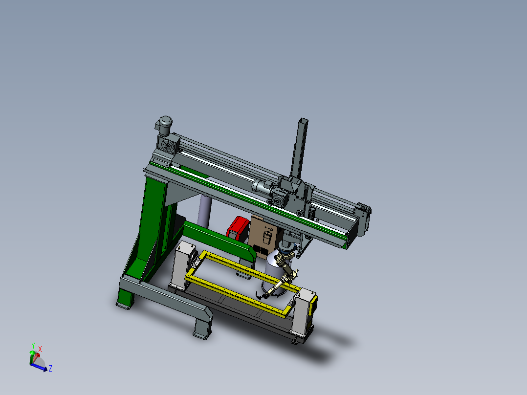 悬臂式焊接机械手作业岗位