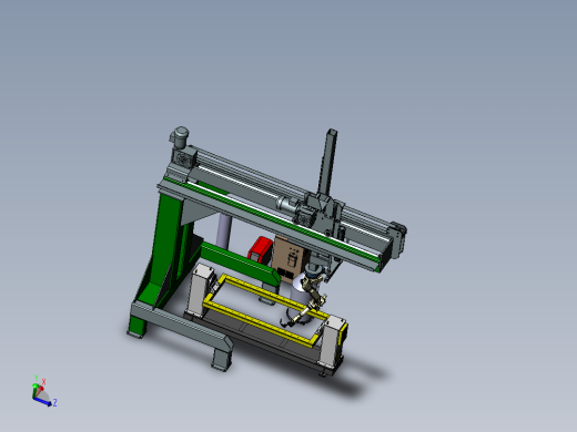 悬臂式焊接机械手作业岗位