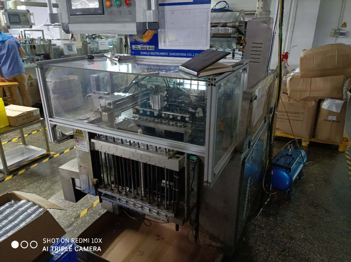 塑件自动收料机（sw18可编辑+工程图+bom）