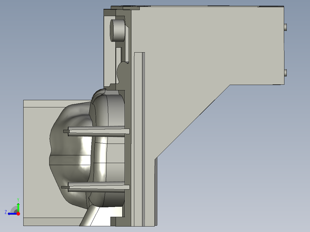 逆向建模 KP003右视图