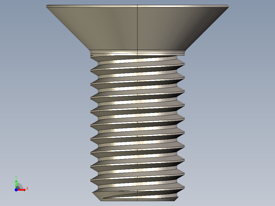 Screw_ISO_10642_M12x25_A2.STEP前视图