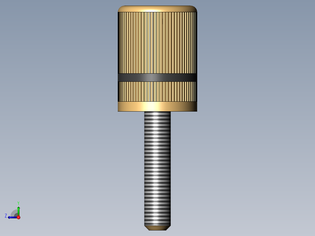 A0002543-BP-301G (1-665G) 香蕉插头 (插座)右视图