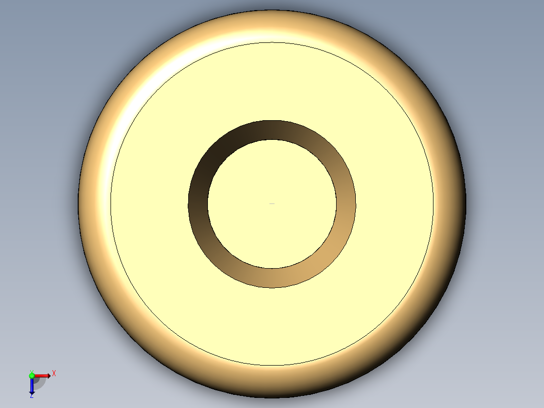 A0002543-BP-301G (1-665G) 香蕉插头 (插座)俯视图