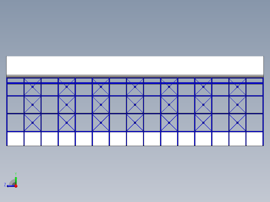 弧形屋顶厨房右视图