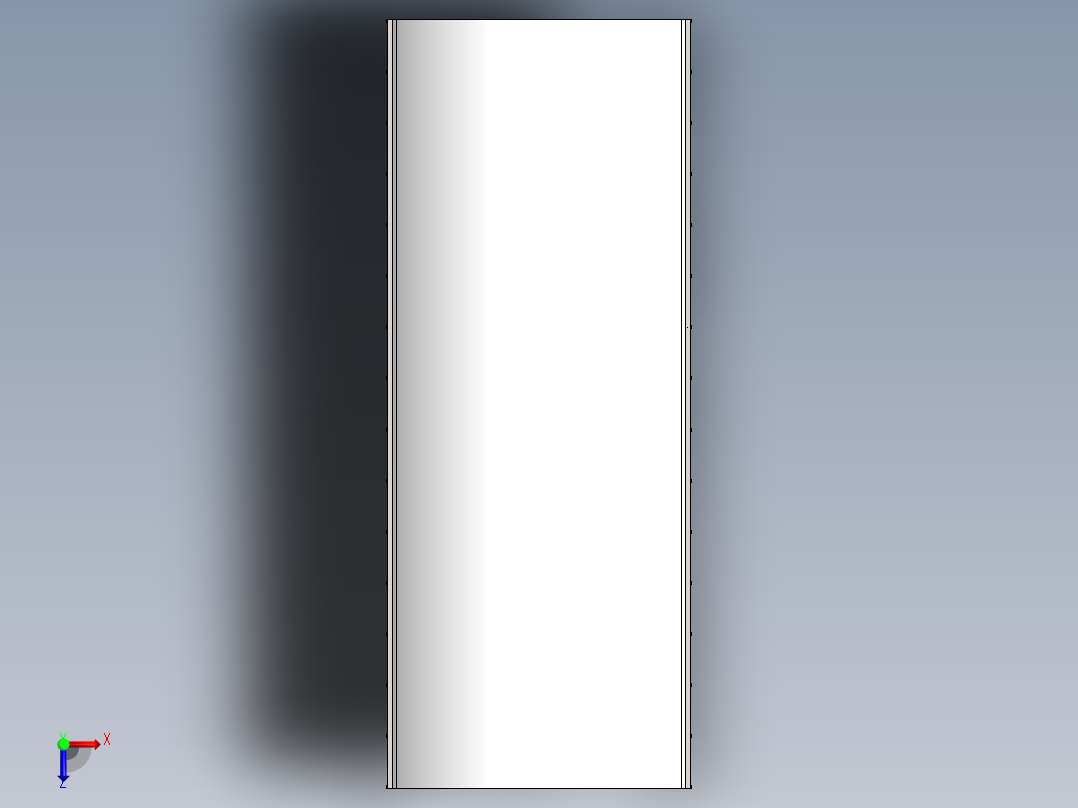 弧形屋顶厨房俯视图