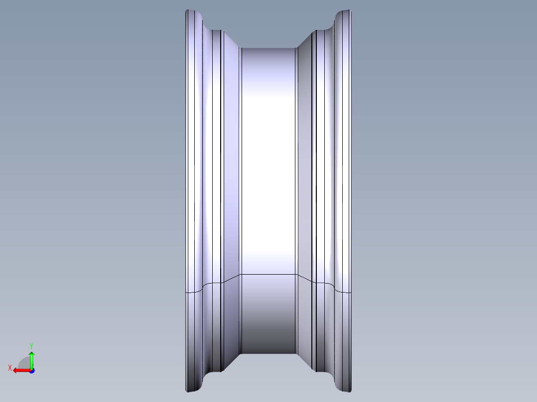 轮毂、轮胎(60)后视图