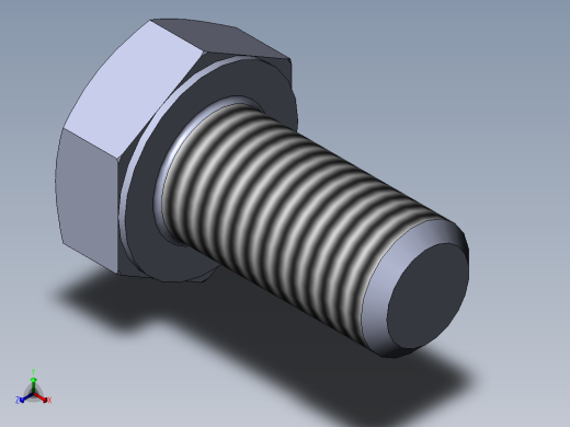 GB／T5783-2000六角头螺栓全螺纹M10×20