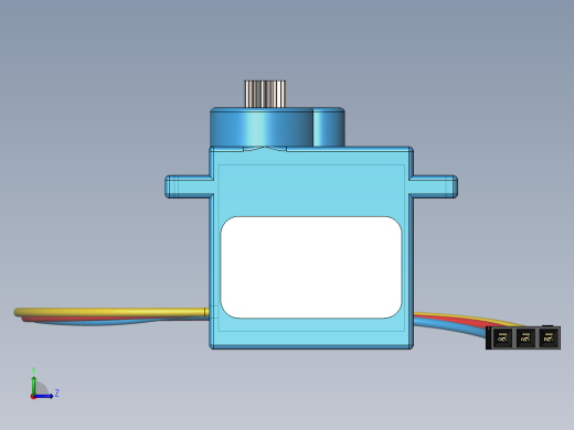 舵机(19)左视缩略图