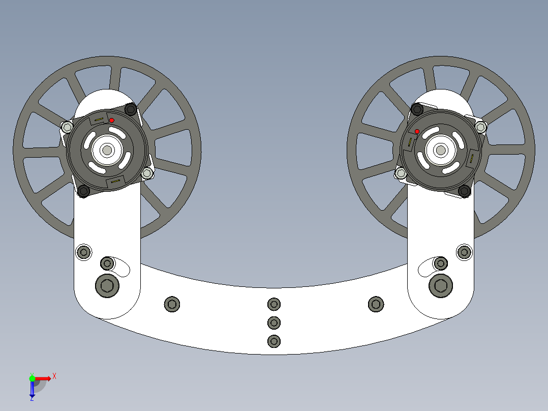A3004285-4英尺PVC管的夹子抓手俯视图