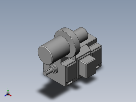 列直流电动机卧式机座带地脚(180-450)_Z4-180-11_33_400-1_sldprt