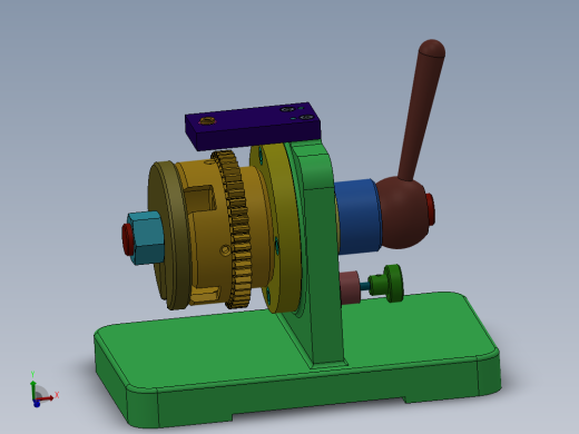 CA6140车床齿轮（84002）工艺及钻5孔夹具设计【含三维】