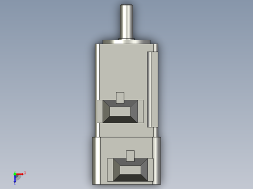 伺服电机100W 三菱 HG-KN13J-S100俯视缩略图