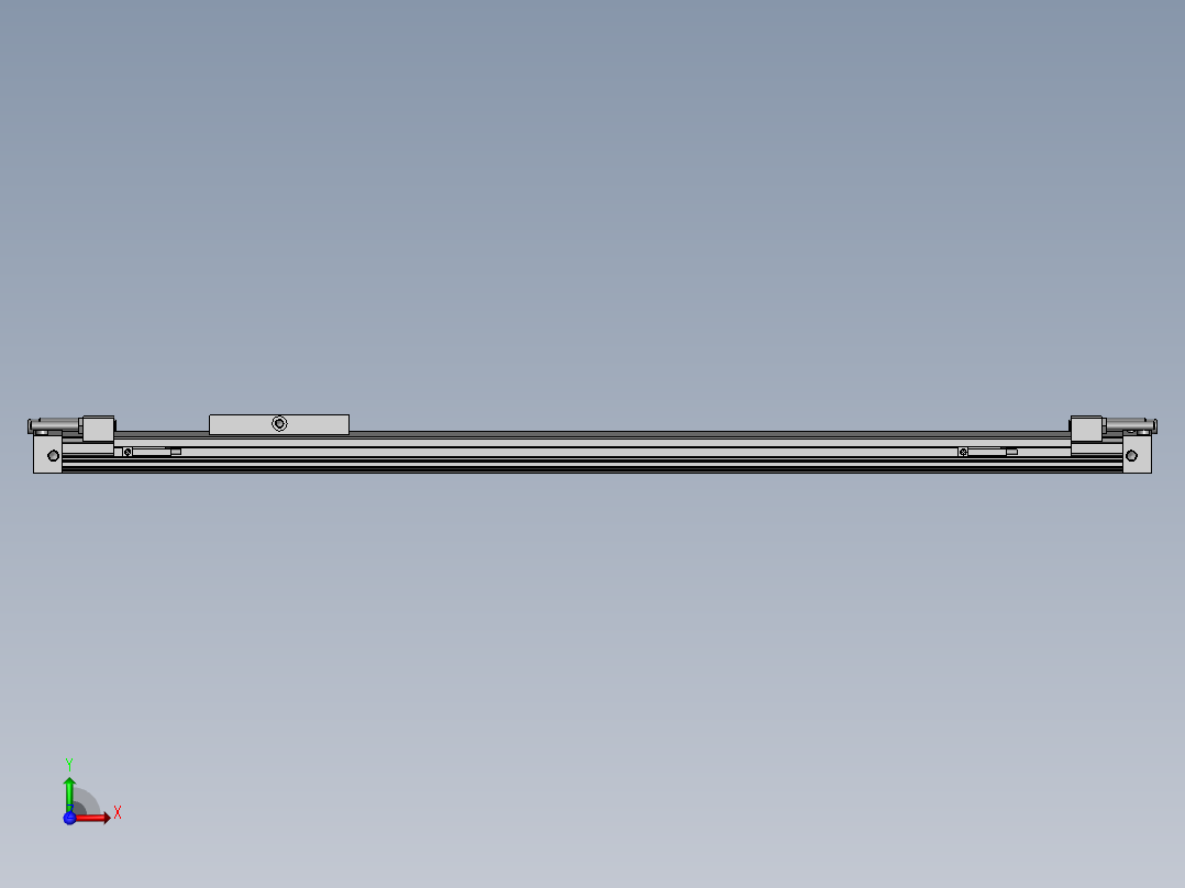 无杆气缸MY3B16-400L前视图