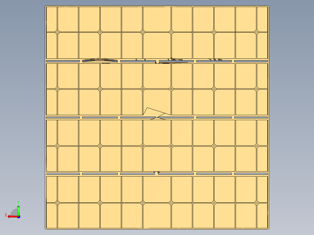 户外地板后视图