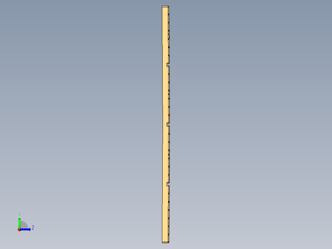 户外地板左视图