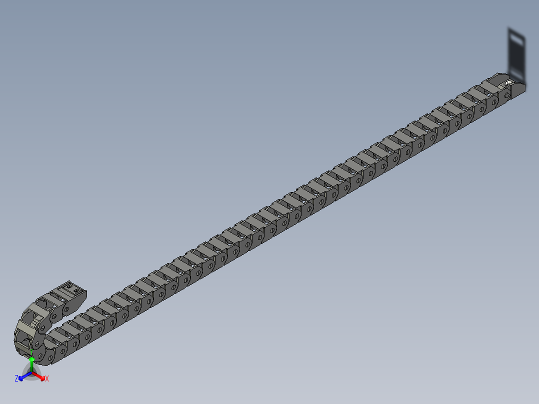 VBD01-F20-R28-N40怡合达正等轴测图