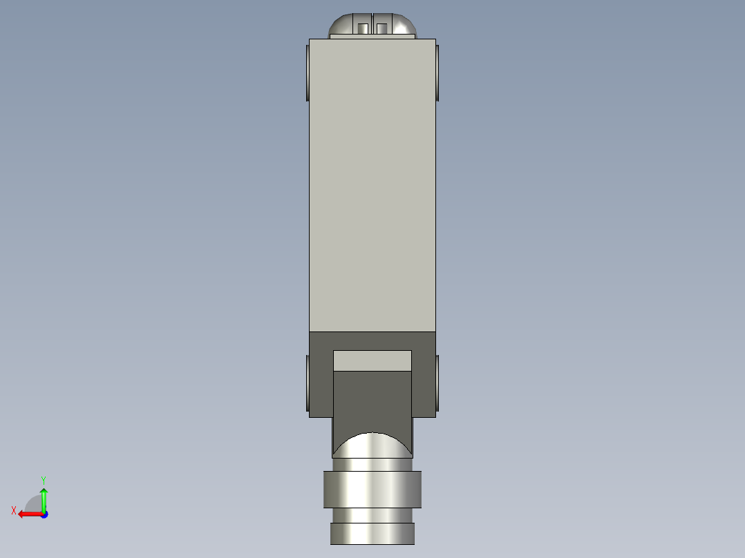 光电传感器E3Z-D62后视图