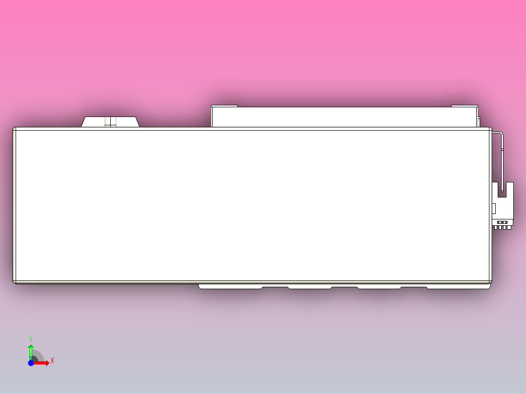 滚珠丝杠直线轴带导轨全封闭TPA-HCR-175D-2510C-L1350-ML-C-P75-N3前视图