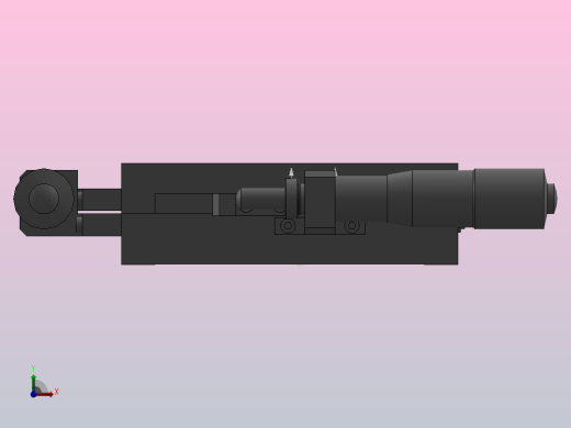 交叉滚子导轨型手动XY轴高精度滑台