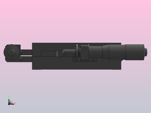 交叉滚子导轨型手动XY轴高精度滑台前视缩略图