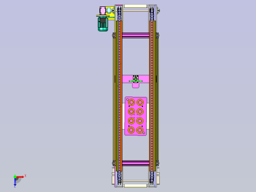 双层倍数链输送机俯视缩略图