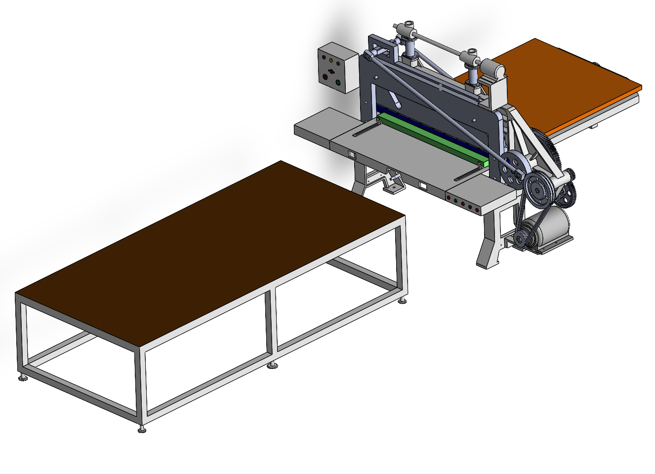 机械式切纸机设计【毕业论文+cad+solidworks+任务书】