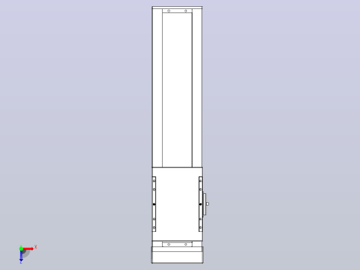 滚珠丝杠直线轴带导轨全封闭TPA-HCR-120D-1610C-L350-MP-Y-P40-N3俯视缩略图