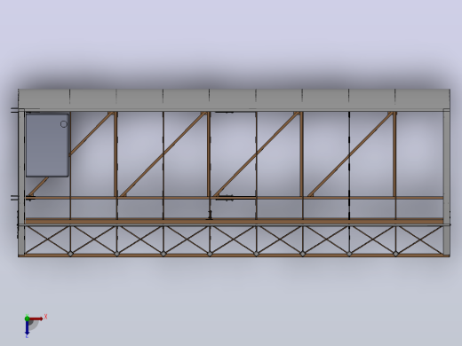 自制航模机翼结构3D图纸 Solidworks设计俯视缩略图
