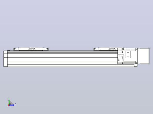 滚珠丝杠线性轴TPA-GCRS-80-1610C-L50-MR-M20-N3左视缩略图
