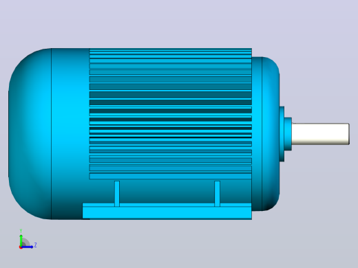 Y2-160L6-11KWB3电机左视缩略图