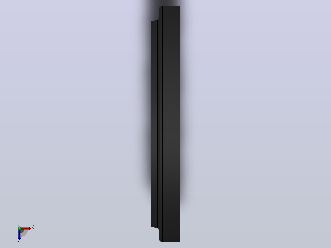 AH型ULTRATHAN金属骨架防尘圈(JIS)[AH075AZ5071]俯视图