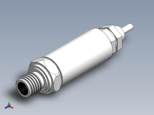 FST800-217压力温度一体化变送器[FST800-217(直接引线)]正等轴测缩略图