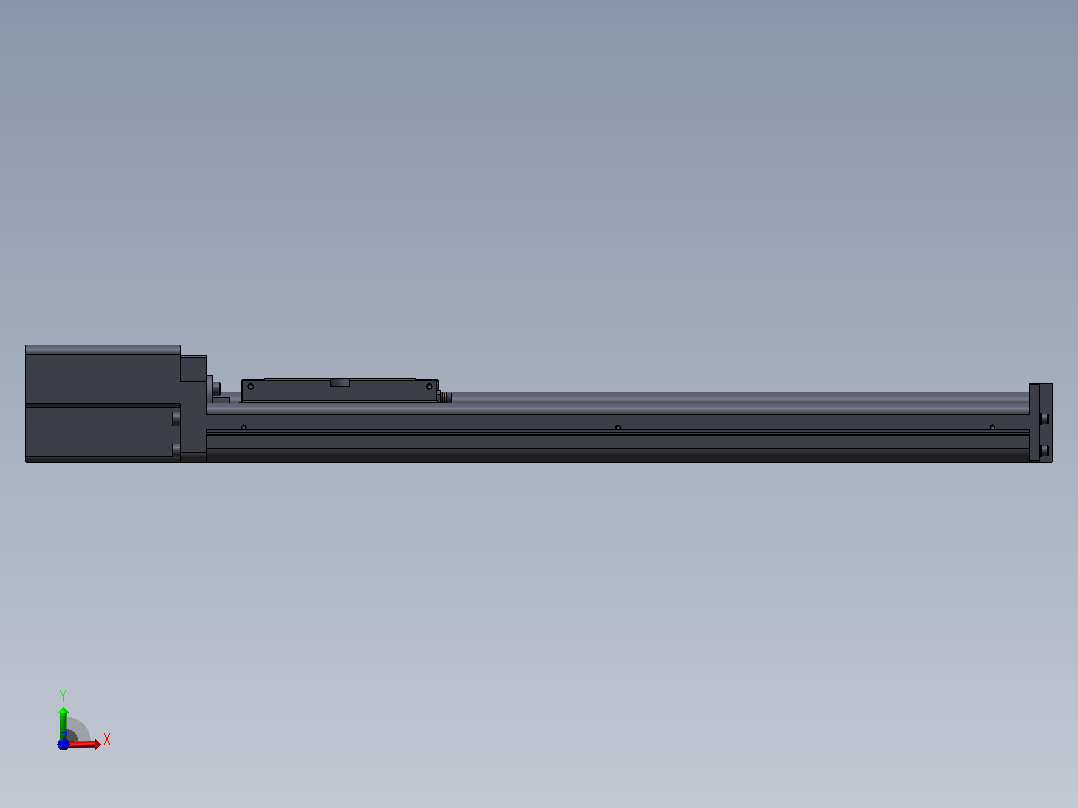 THK模组KR45H 20A+440L前视图
