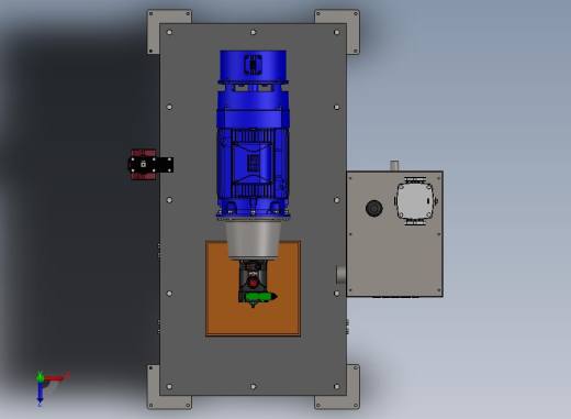 A30-小型液压试验台俯视缩略图