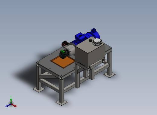 A30-小型液压试验台正等轴测缩略图