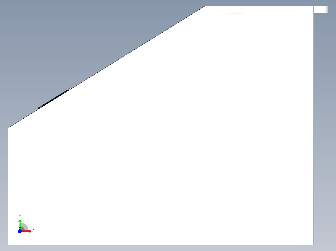 激光焊接气动工装夹具(UG)前视图