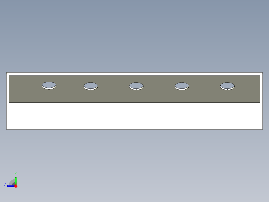 激光焊接气动工装夹具(UG)右视图