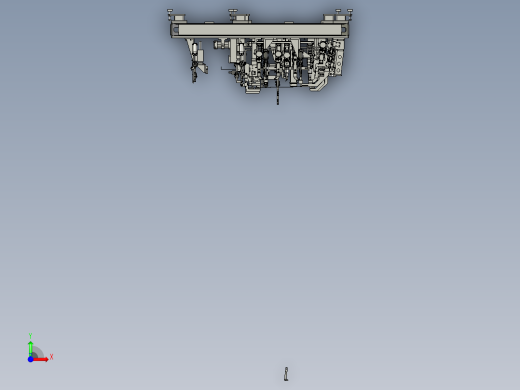 卡车驾驶室车门焊接夹具（汽车焊装夹具设计）前视缩略图
