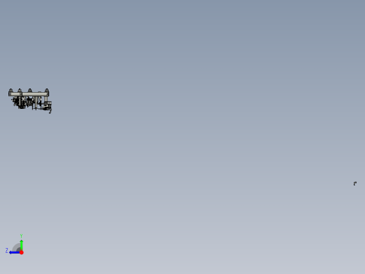 卡车驾驶室车门焊接夹具（汽车焊装夹具设计）右视缩略图