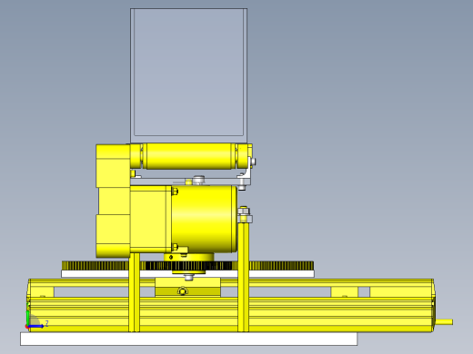 传送线分类装置左视缩略图