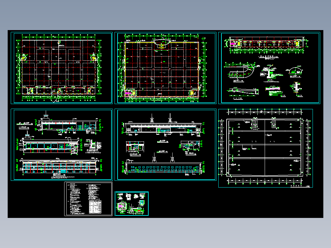 某汽车展厅建筑施工图