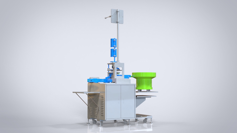 PIN压入机3D模型